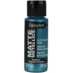 DecoArt Matte Metallics Paint 2oz - Turquoise