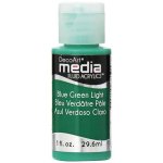 DecoArt Media Fluid Acrylic Paint - Blue Green Light