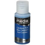 DecoArt Media Fluid Acrylic Paint - Cerulean Blue