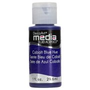 DecoArt Media Fluid Acrylic Paint - Cobalt Blue Hue