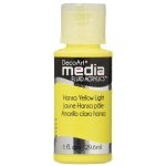 DecoArt Media Fluid Acrylic Paint - Hansa Yellow Light