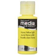 DecoArt Media Fluid Acrylic Paint - Hansa Yellow Light