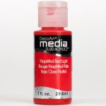 DecoArt Media Fluid Acrylic Paint - Naphthol Red Light
