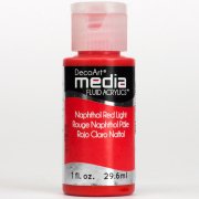 DecoArt Media Fluid Acrylic Paint - Naphthol Red Light