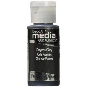 DecoArt Media Fluid Acrylic Paint - Paynes Grey