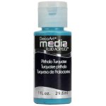 DecoArt Media Fluid Acrylic Paint - Phthalo Turquoise