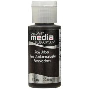 DecoArt Media Fluid Acrylic Paint - Raw Umber