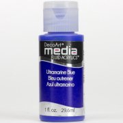 DecoArt Media Fluid Acrylic Paint - Ultramarine Blue
