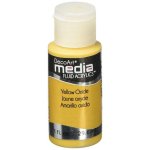 DecoArt Media Fluid Acrylic Paint - Yellow Oxide