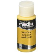 DecoArt Media Fluid Acrylic Paint - Yellow Oxide