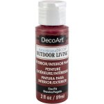 DecoArt Americana Decor Outdoor Living Paint 2oz - Fire Pit