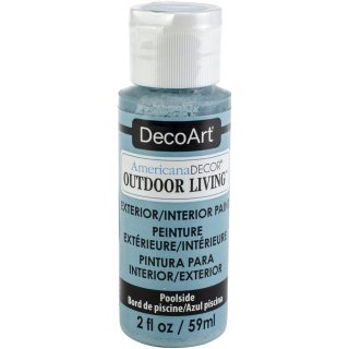 DecoArt Americana Decor Outdoor Living Paint 2oz - Poolside