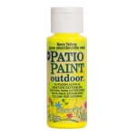 DecoArt Patio Paint - Neon Yellow