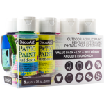 DecoArt Patio Paint Value Pack - 8 Colours