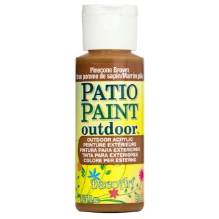 DecoArt Patio Paint - Pinecone Brown