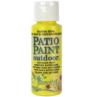 DecoArt Patio Paint - Sunshine Yellow
