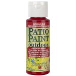 DecoArt Patio Paint - Geranium Red