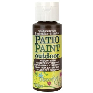 DecoArt Patio Paint - Woodland Brown