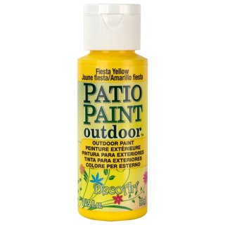 DecoArt Patio Paint - Fiesta Yellow