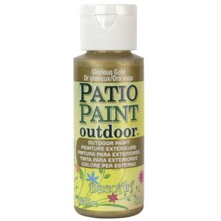 DecoArt Patio Paint - Glorious Gold