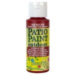 DecoArt Patio Paint - Holly Berry Red