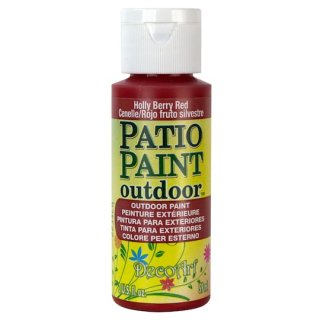 DecoArt Patio Paint - Holly Berry Red