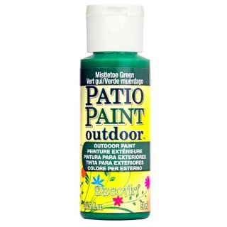 DecoArt Patio Paint - Mistletoe Green