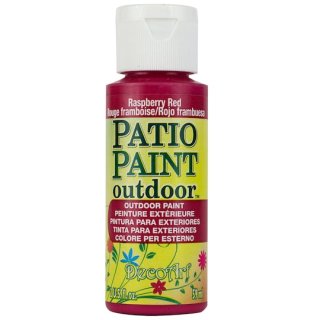 DecoArt Patio Paint - Raspberry Red