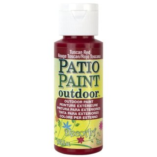 DecoArt Patio Paint - Tuscan Red