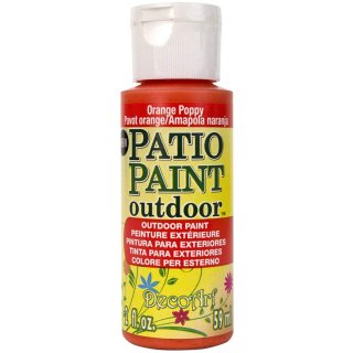 DecoArt Patio Paint - Orange Poppy