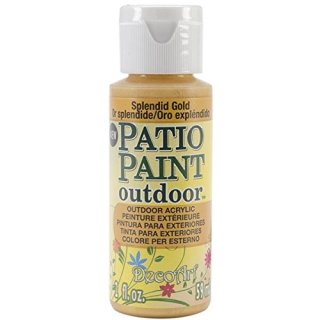 DecoArt Patio Paint - Splendid Gold