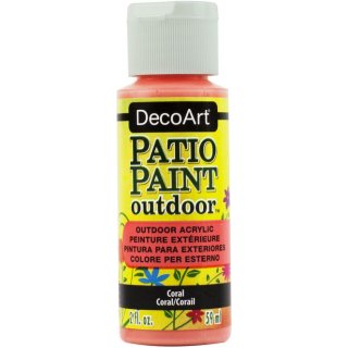 DecoArt Patio Paint - Coral