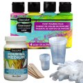 DecoArt Americana Paint Pour Starter Kit - Brights