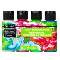 DecoArt Americana Multi-Surface Satin Acrylic Paint 4-carton pack - Neon