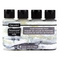 DecoArt Americana Multi-Surface Satin Acrylic Paint 4-carton pack - Neutral