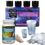 DecoArt Americana Paint Pour Starter Kit - Galaxy