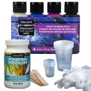 DecoArt Americana Paint Pour Starter Kit - Galaxy