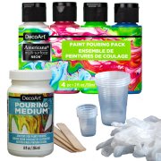 DecoArt Americana Paint Pour Starter Kit - Neon