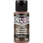 DecoArt SoSoft Fabric Paint - Brown