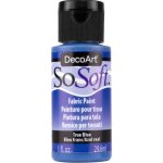 DecoArt SoSoft Fabric Paint - True Blue