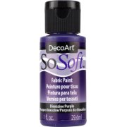 DecoArt SoSoft Fabric Paint - Dioxazine Purple