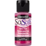 DecoArt SoSoft Fabric Paint - Fuchsia