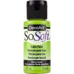 DecoArt SoSoft Fabric Paint - Yellow Green