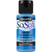 DecoArt SoSoft Fabric Paint - Ocean Blue