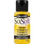 DecoArt SoSoft Fabric Paint - Bright Yellow
