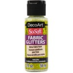 DecoArt SoSoft Fabric Glitters - Gold Glitz