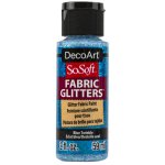 DecoArt SoSoft Fabric Glitters - Blue Twinkle