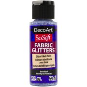 DecoArt SoSoft Fabric Glitters - Amethyst