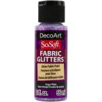 DecoArt SoSoft Fabric Glitters - Sugar Plum