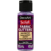 DecoArt SoSoft Fabric Glitters - Sugar Plum